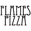 Flames pizza logo