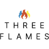 Three Flames logo