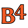 B4 logo