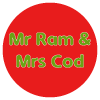 Mr Ram & Mrs Cod logo