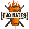 Two mates kebab logo