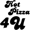 Hot Pizza 4 U logo