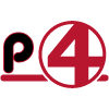 P4 Pizza logo