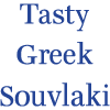 Tasty Greek Souvlaki logo