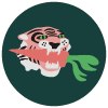 TIGER EATS CARROT logo