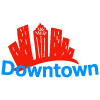 Downtown Pizza logo